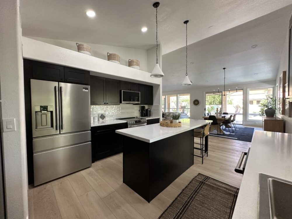 Kitchen island remodel in Chandler Arizona